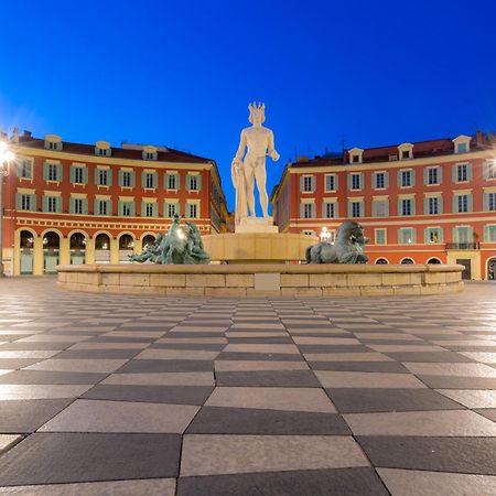La Casa Reine Jeanne- Central Pres De La Gare - Wifi - Parking - Neuf Et Confort Nizza Kültér fotó