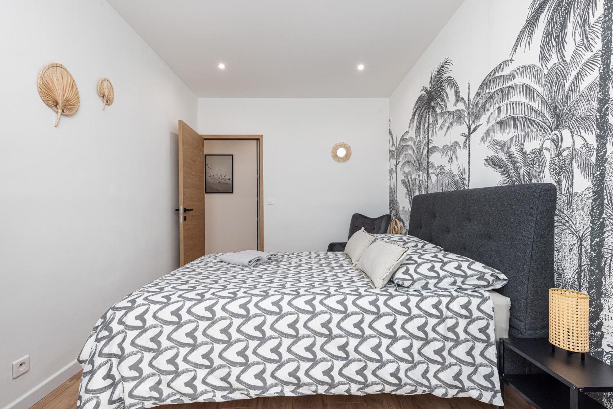 La Casa Reine Jeanne- Central Pres De La Gare - Wifi - Parking - Neuf Et Confort Nizza Kültér fotó