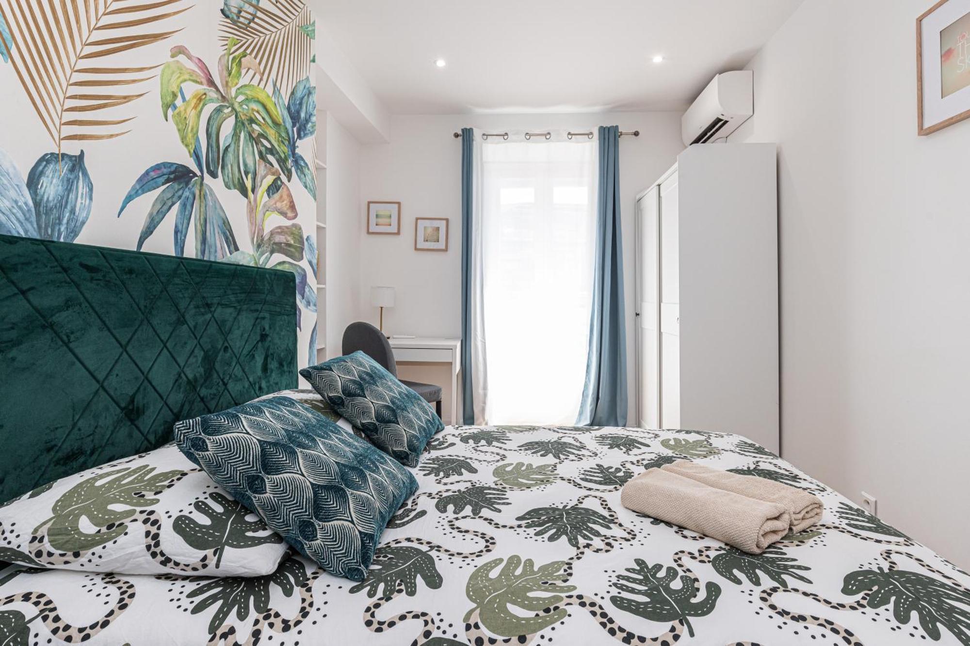 La Casa Reine Jeanne- Central Pres De La Gare - Wifi - Parking - Neuf Et Confort Nizza Kültér fotó