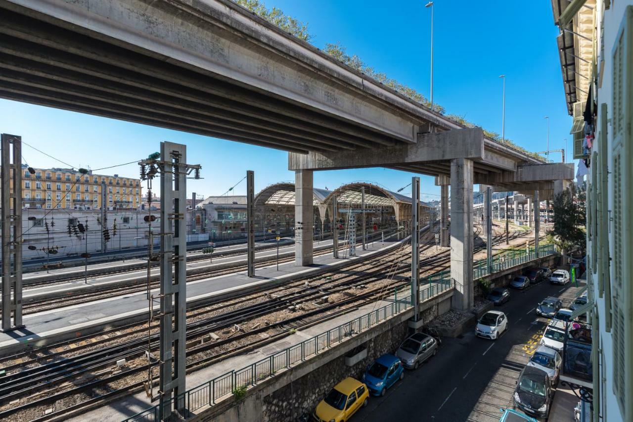 La Casa Reine Jeanne- Central Pres De La Gare - Wifi - Parking - Neuf Et Confort Nizza Kültér fotó